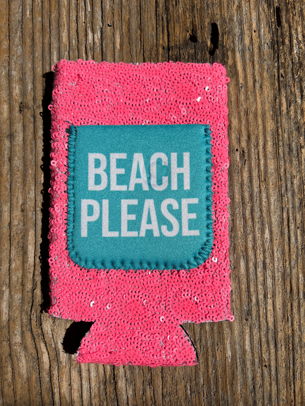 Beach Please Koozie