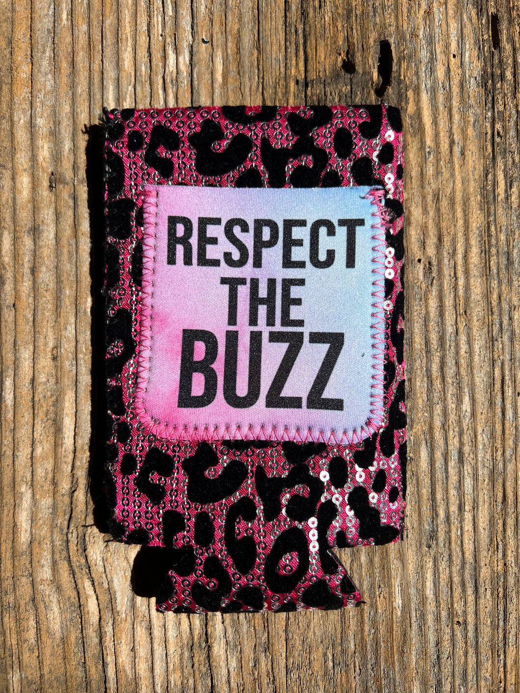 Respect The Buzz Koozie